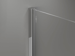 Mexen profil mural pour paroi de douche 8 mm, chrome - 800-00-01