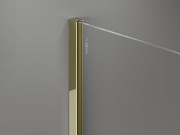 Mexen Wandbefestigungsleiste für Duschwand 8 mm, gold - 800-00-50