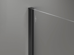 Mexen Wandprofil für Duschwand 8 mm, schwarz - 800-00-70