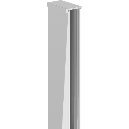 Mexen muurlijst voor douchewand 10 mm, chroom - 800-00-01-X