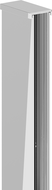 Mexen wall-mounted strip for shower wall 10 mm, chrome - 800-00-01-X