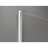 Mexen listwa przyścienna do ścianki prysznicowej 10 mm, biała - 800-00-20-X