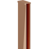 Mexen muurlijst voor douchewand 10 mm, roségoud - 800-00-60-X