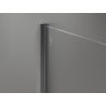 Mexen listwa przyścienna do ścianki prysznicowej 10 mm, gun metal - 800-00-95-X