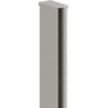 Mexen vägglist för duschvägg 10 mm, borstad nickel - 800-00-97-X