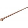 Mexen support droit pour paroi de douche 10 mm, cuivre brossé - 830-10-65