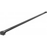 Mexen soporte recto para mampara de ducha de 10 mm, negro - 830-10-70