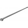 Mexen eenvoudige steun voor douchewand 10 mm, gunmetal - 830-10-95