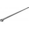 Mexen wspornik prosty do ścianki prysznicowej 10 mm, gun metal - 830-10-95