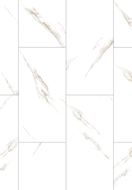 Mexen River White  vinüülplaatide LVT Dryback proov 2,5 mm, PVC aluskate, 4 V-fuuga, Jazz White - F1450-S