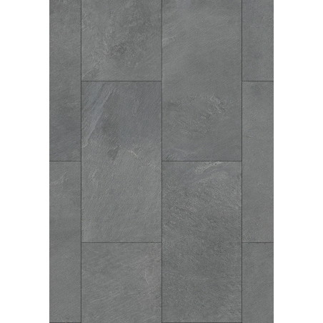 Mexen Grey Dark LVT vinila paneļu paraugs Dryback 2,5 mm, PVC pamatne, 4 V-veida šuves, Akmens - F1459-S