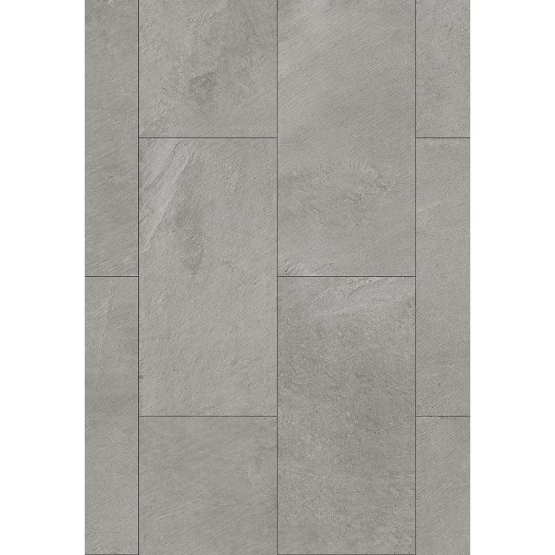 Mexen Grey Leaf sample of LVT 2.5 mm Dryback vinyl panels, PVC substrate, 4-sided V-Groove, Slate - F1463-S