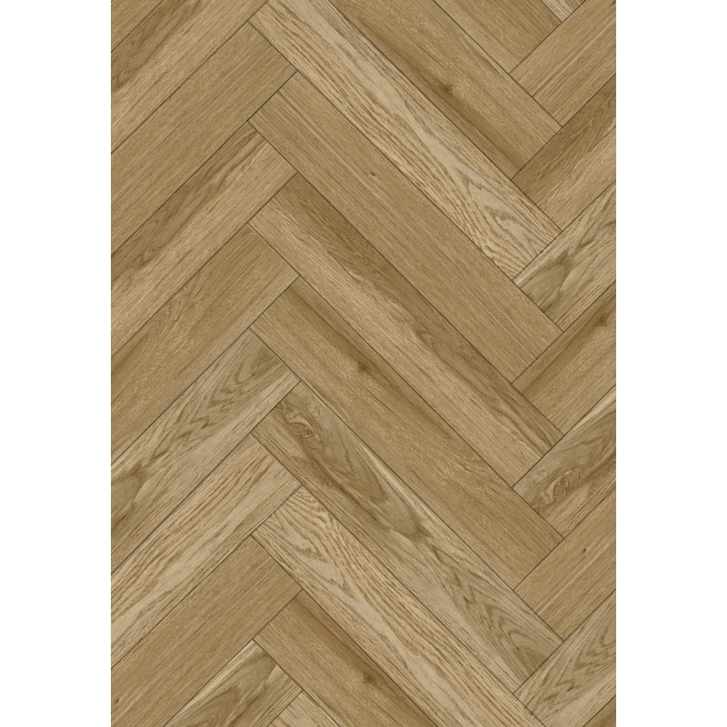 Mexen Manhattan próbka paneli winylowych jodełka LVT Dryback 2,5 mm, podkład PVC, 4 V-Fuga, Dąb - F1473-S