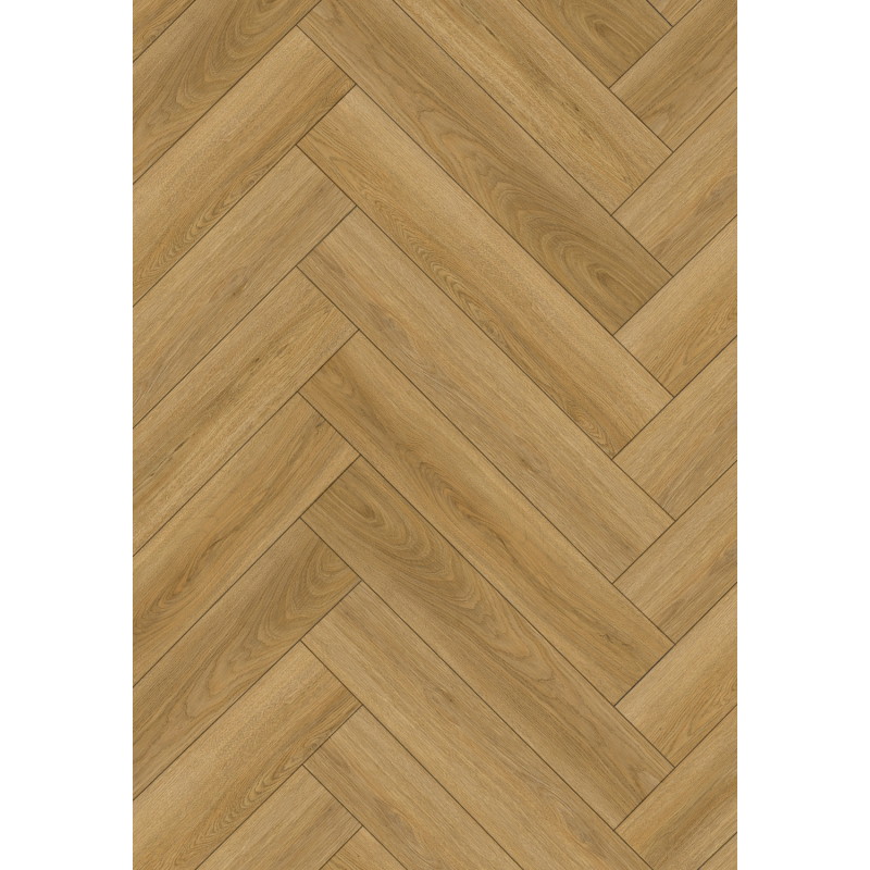 Mexen Chattanooga próbka paneli winylowych jodełka LVT Dryback 2,5 mm, podkład PVC, 4 V-Fuga, Dąb - F1478-S