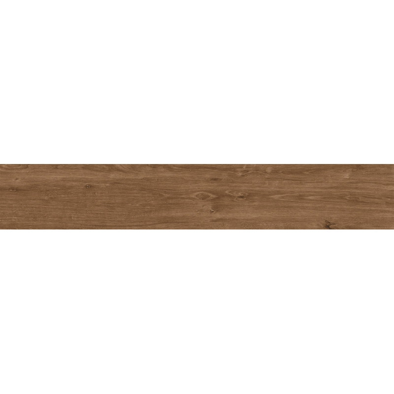 Mexen Avocado Échantillon de grès émaillé rectifié brun G1, carreau aspect bois sol-mur, mat - TL601-02-S