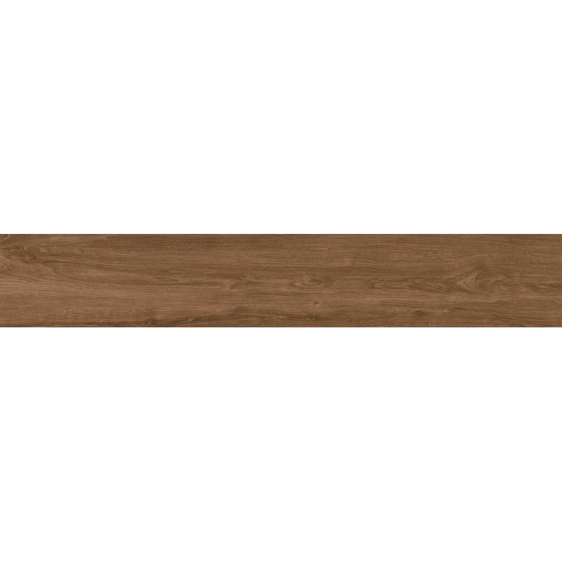 Mexen Avocado Muestra de gres porcelánico esmaltado marrón rectificado G1, azulejo tipo madera para suelo y pared, mate