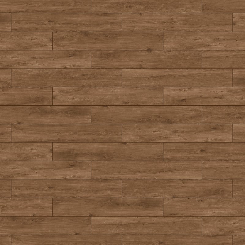 Mexen Avocado Muestra de gres porcelánico esmaltado marrón rectificado G1, azulejo tipo madera para suelo y pared, mate