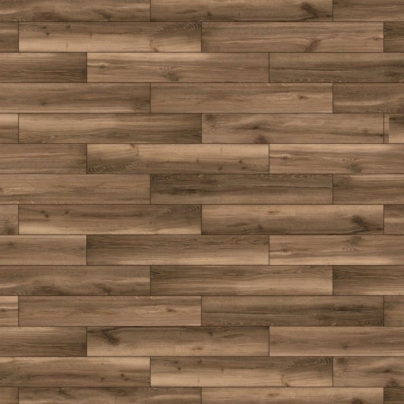 Mexen Future Brown muestra de gres esmaltado rect. G1, azulejo imitación madera para suelo y pared, mate - TL602-00-S