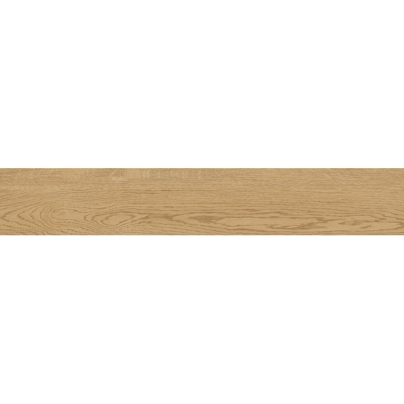 Mexen Gaatha Amostra de grés esmaltado retificado Almond R1, azulejo tipo madeira para piso e parede, mate - TL603-00-S