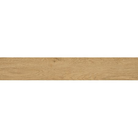 Mexen Gaatha Amostra de grés esmaltado retificado Almond R1, azulejo tipo madeira para piso e parede, mate - TL603-00-S