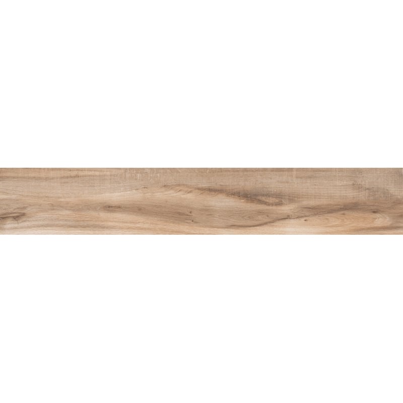 Mexen Indica Muestra beige de gres esmaltado rectificado. G1, azulejo imitación madera para suelo y pared, mate - TL604-00-S