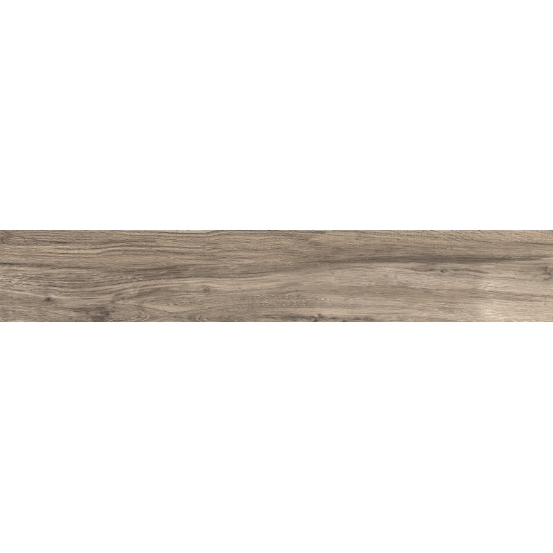Mexen Indica Échantillon de grès cérame émaillé noir rect. G1, carreau effet bois pour sol et mur, mat - TL604-01-S