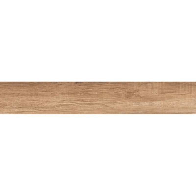 Mexen Indica Muestra de gres esmaltado rectificado marrón G1, azulejo efecto madera para suelo y pared, mate - TL604-02-S