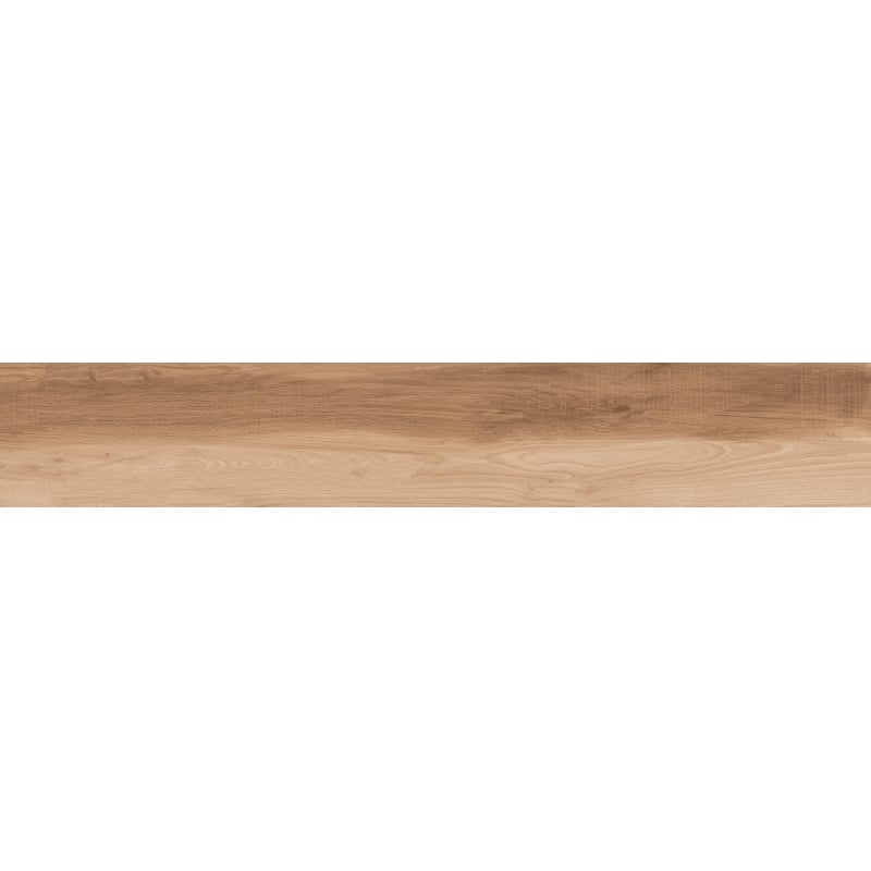 Mexen Indica Muestra de gres esmaltado rectificado marrón G1, azulejo efecto madera para suelo y pared, mate - TL604-02-S