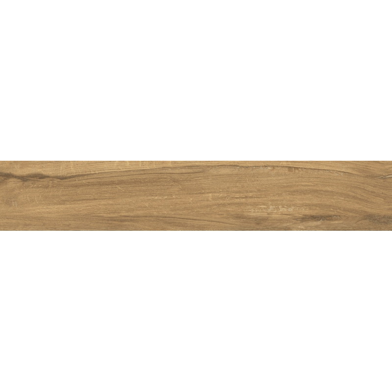 Mexen Jasperwood Échantillon de carreau de grès émaillé rectifié Almond. Carreau effet bois sol-mur, mat - TL605-00-S