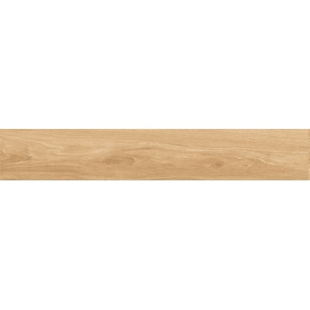 Mexen Meranti Muestra beige de gres esmaltado rectificado. G1, azulejo imitación madera para suelo y pared, mate - TL609-01-S
