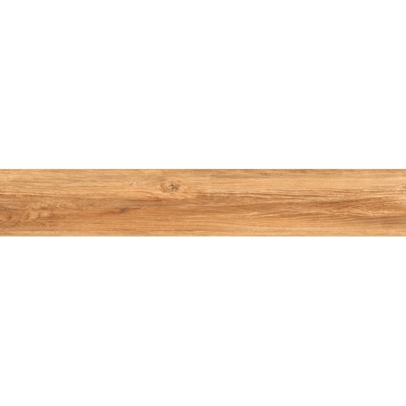 Mexen Meranti Muestra marrón de gres esmaltado rectificado G1, azulejo imitación madera para suelo y pared, mate - TL609-02-S