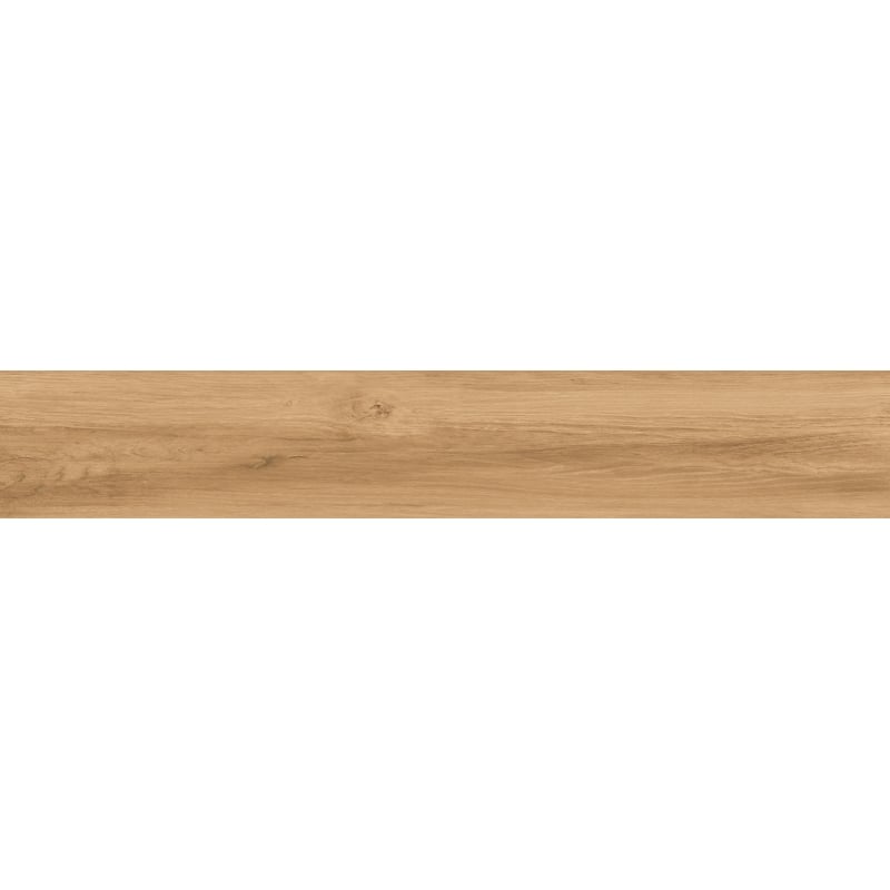 Mexen Meranti Muestra de gres esmaltado rectificado Honey G1, azulejo con aspecto de madera para suelo y pared, mate