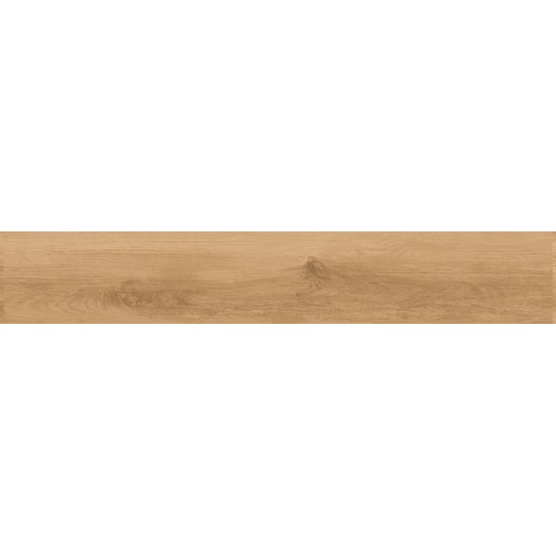 Mexen Meranti Muestra de gres esmaltado rectificado Honey G1, azulejo con aspecto de madera para suelo y pared, mate