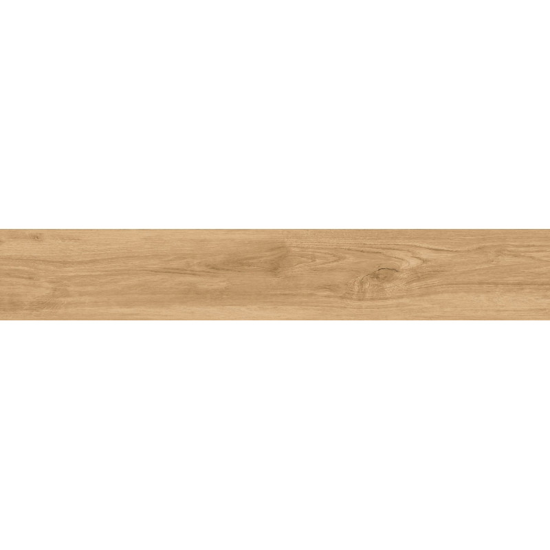 Mexen Meranti Amostra de porcelanato esmaltado retificado Miele G1, azulejo tipo madeira para piso e parede, mate - TL609-05-S