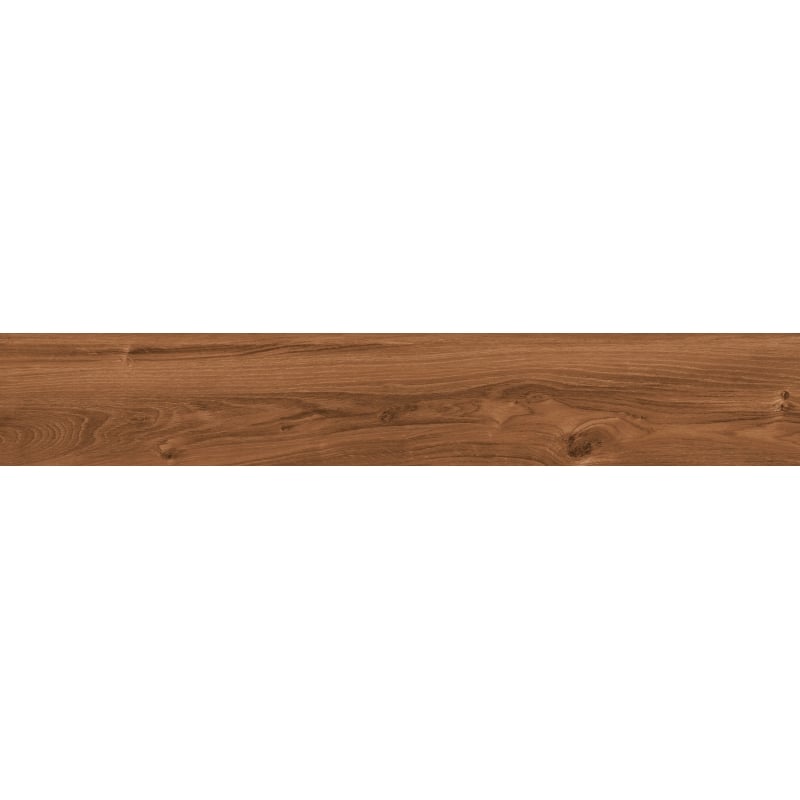 Mexen Meranti Nocciola muestra de gres esmaltado rectificado G1, baldosa imitación madera para suelo y pared, mate - TL609-06-S