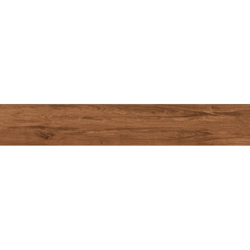 Mexen Meranti Nocciola muestra de gres esmaltado rectificado G1, baldosa imitación madera para suelo y pared, mate - TL609-06-S