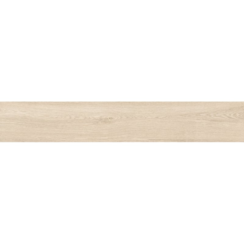 Mexen Hirera Échantillon de grès émaillé rectifié Avorio, carrelage aspect bois pour sol et mur, mat - TL611-00-S
