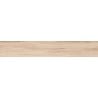 Mexen Hirera Muestra beige de gres esmaltado rectificado G1, azulejo de imitación madera para suelo y pared, mate - TL611-01-S
