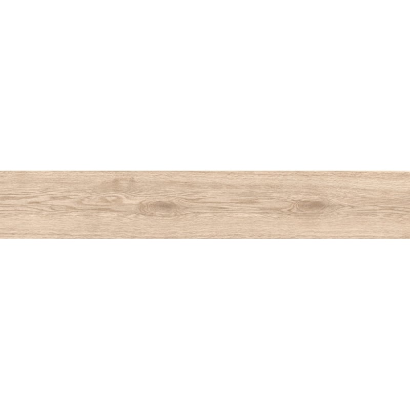 Mexen Hirera Muestra beige de gres esmaltado rectificado G1, azulejo de imitación madera para suelo y pared, mate - TL611-01-S