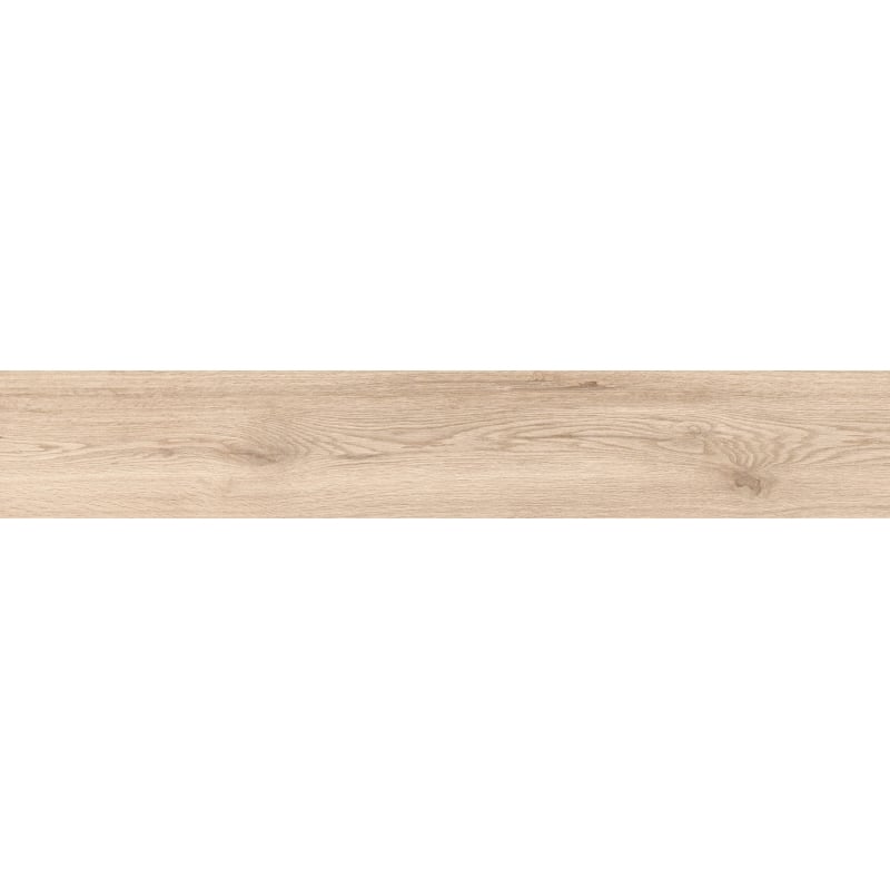 Mexen Hirera Muestra beige de gres esmaltado rectificado G1, azulejo de imitación madera para suelo y pared, mate - TL611-01-S