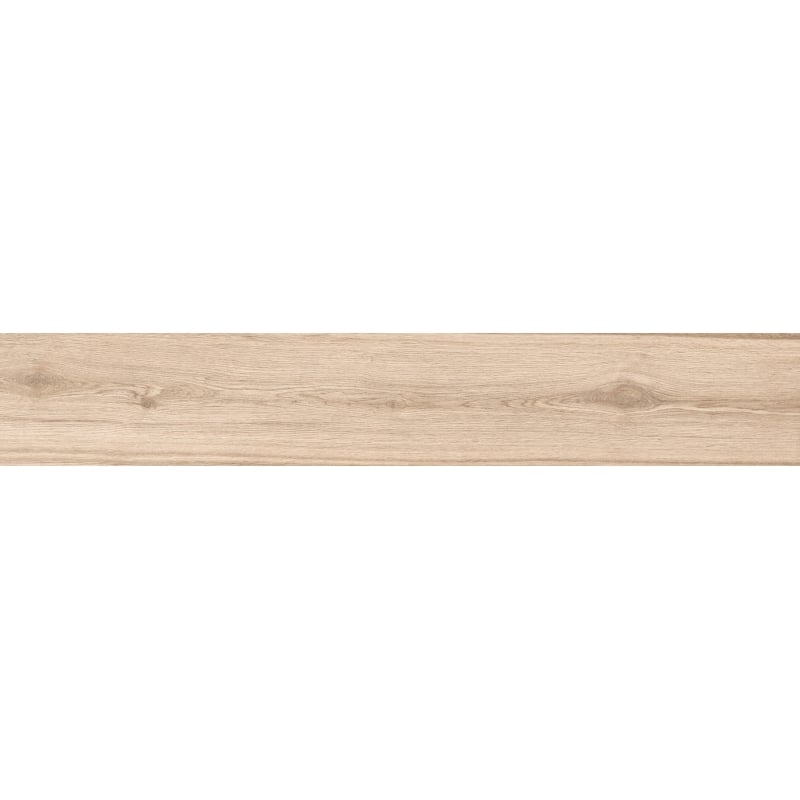 Mexen Hirera Muestra beige de gres esmaltado rectificado G1, azulejo de imitación madera para suelo y pared, mate - TL611-01-S