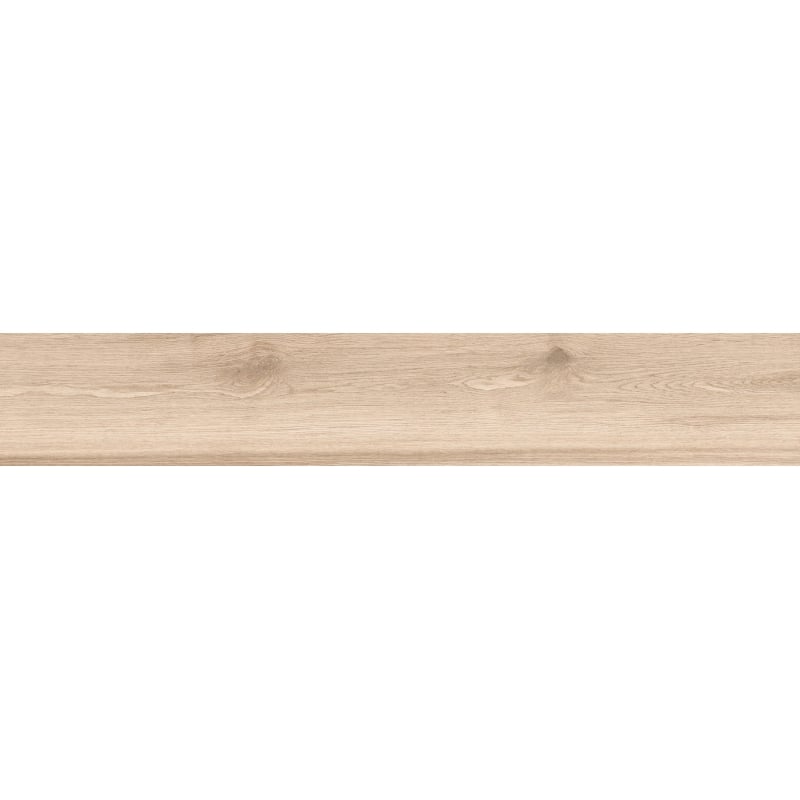 Mexen Hirera Échantillon beige de grès émaillé rectifié G1, carreau effet bois pour sol et mur, mat - TL611-01-S