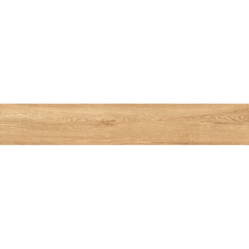 Mexen Hirera Muestra de gres esmaltado rectificado Honey G1, azulejo efecto madera para suelo y pared, mate - TL611-04-S