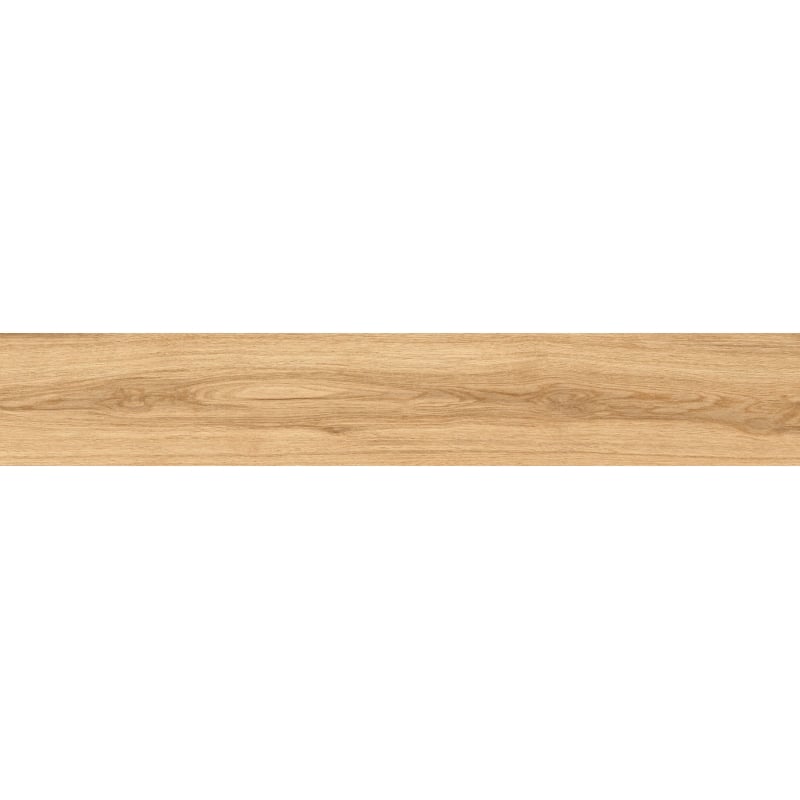 Mexen Hirera Muestra de gres esmaltado rectificado Honey G1, azulejo efecto madera para suelo y pared, mate - TL611-04-S