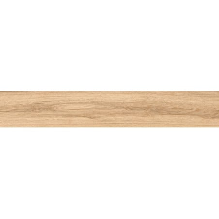 Mexen Hirera Muestra de gres esmaltado rectificado Miele G1, baldosa imitación madera para suelo y pared, mate - TL611-05-S