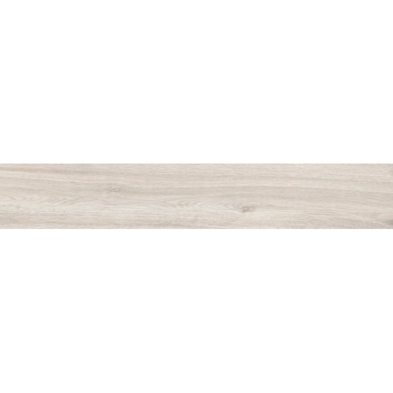 Mexen Hirera Muestra blanca de gres esmaltado rect. G1, azulejo imitación madera para suelo y pared, mate - TL611-09-S