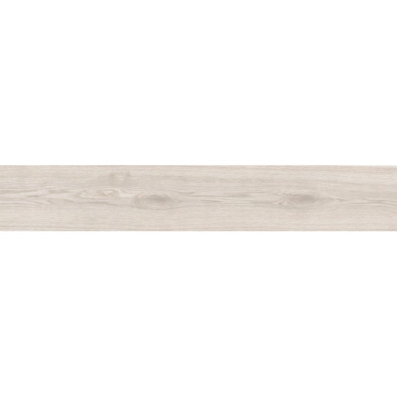 Mexen Hirera Muestra blanca de gres esmaltado rect. G1, azulejo imitación madera para suelo y pared, mate - TL611-09-S