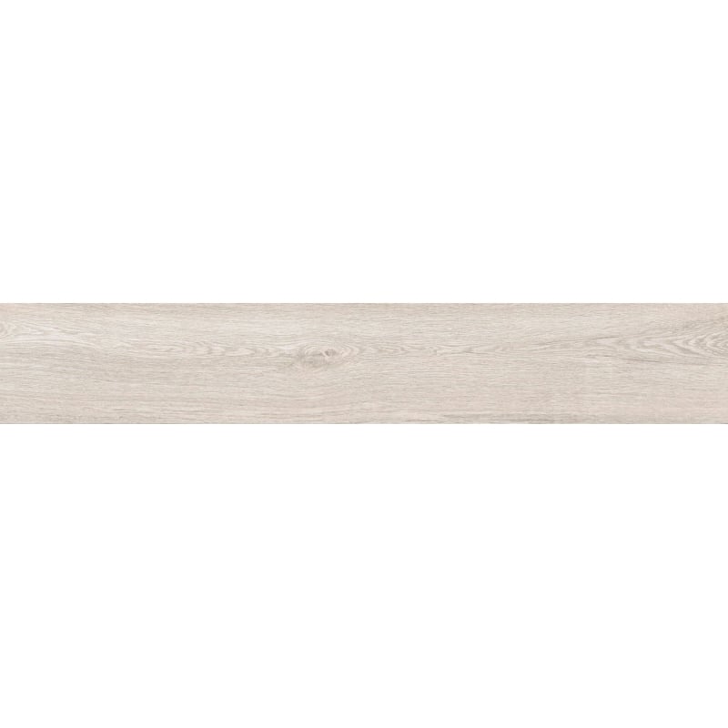 Mexen Hirera White campione di gres porcellanato smaltato rett. G1, piastrella effetto legno per pavimenti e pareti, opaco