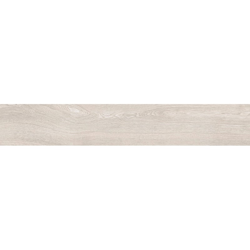 Mexen Hirera Muestra blanca de gres esmaltado rect. G1, azulejo imitación madera para suelo y pared, mate - TL611-09-S