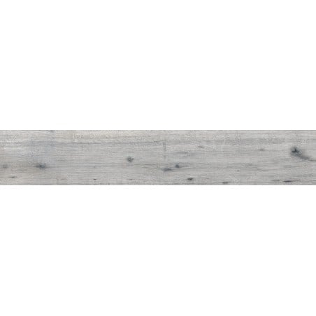 Mexen Cristopher Échantillon gris de grès émaillé rect. G1, carrelage imitant le bois pour sol et mur, carving - TL612-03-S